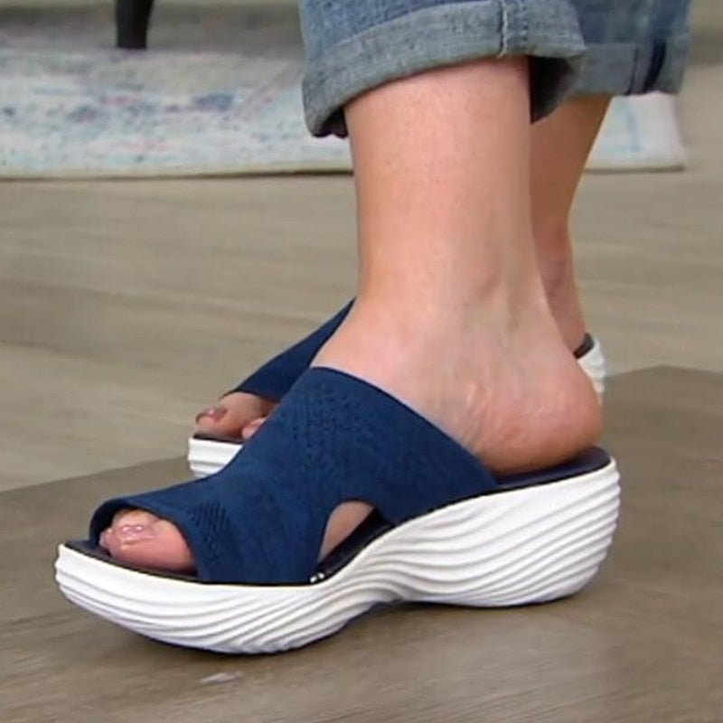 Extra-Cushioned Slip-On Sandals