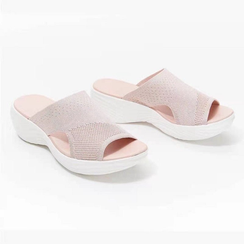 Extra-Cushioned Slip-On Sandals