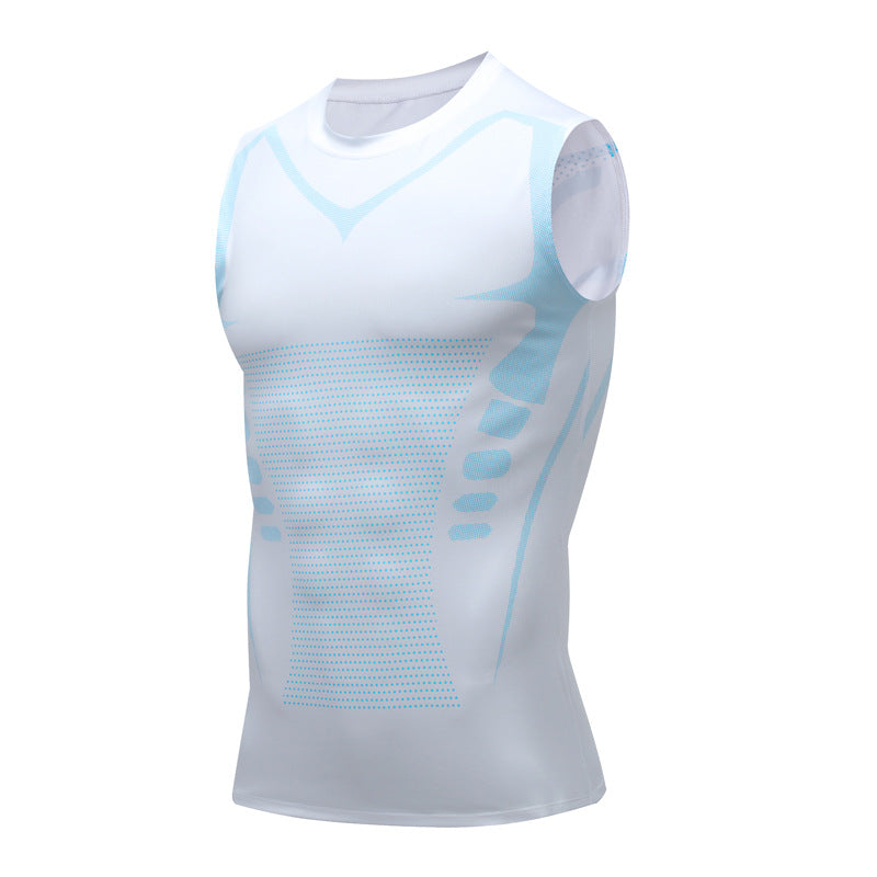 Men's Ionic Shaping Compression Vest | Body Sculpting Tank