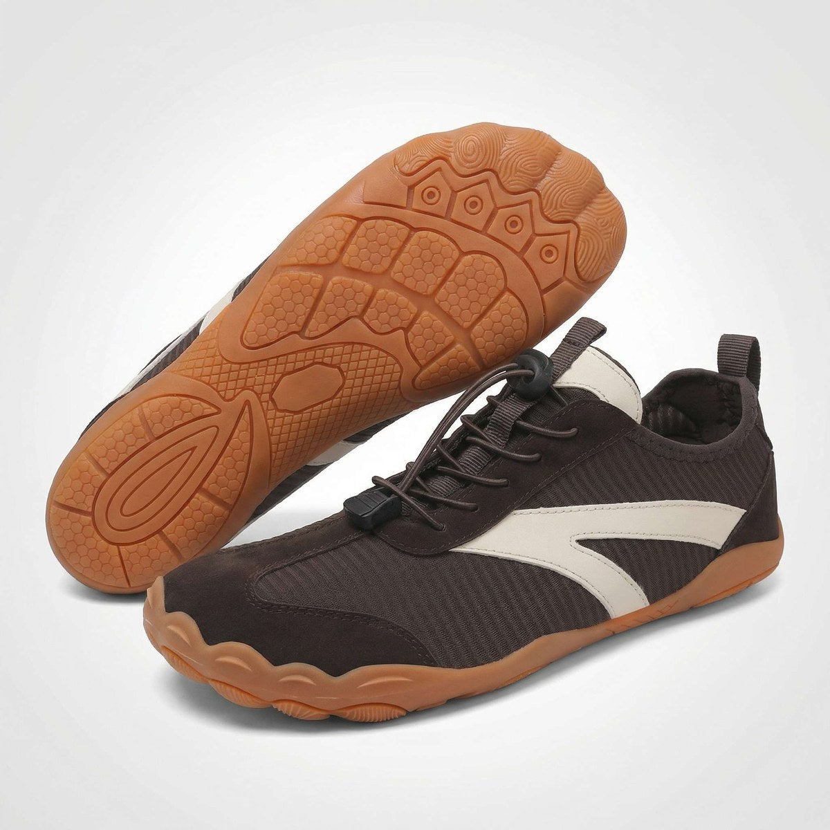 Unisex Wide Toe Box Five-Finger Walking Shoes | Lightweight Barefoot