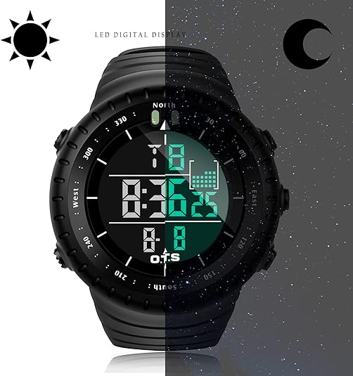 Waterproof Digital Tactical Sports Watch