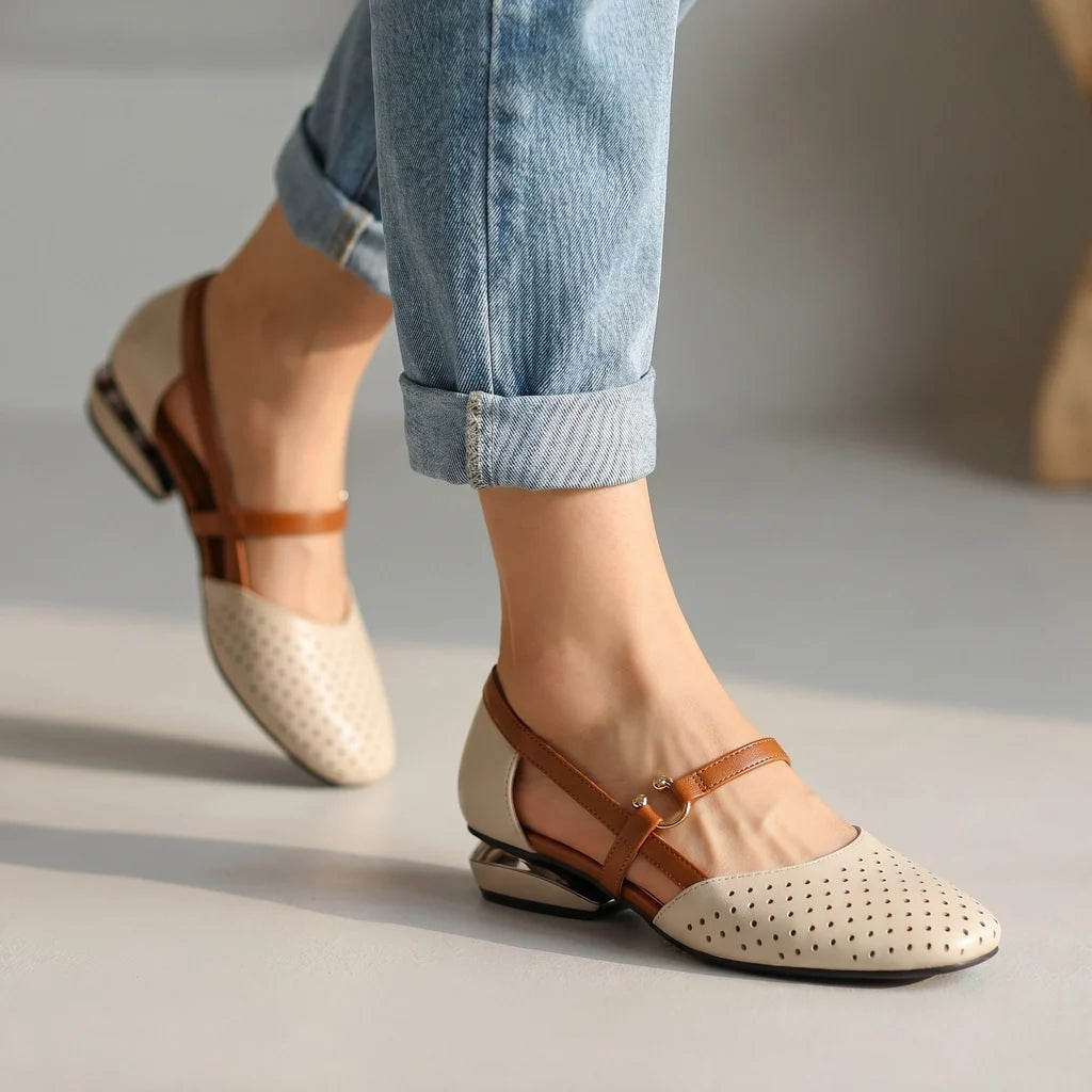 Cut-Out Loafers