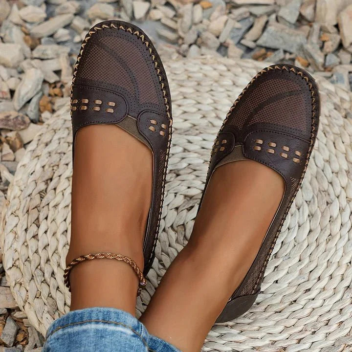 Perforated Slip On Orthopedic Flats