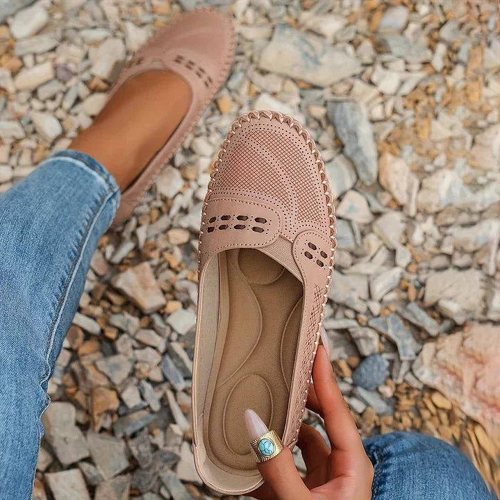 Perforated Slip On Orthopedic Flats