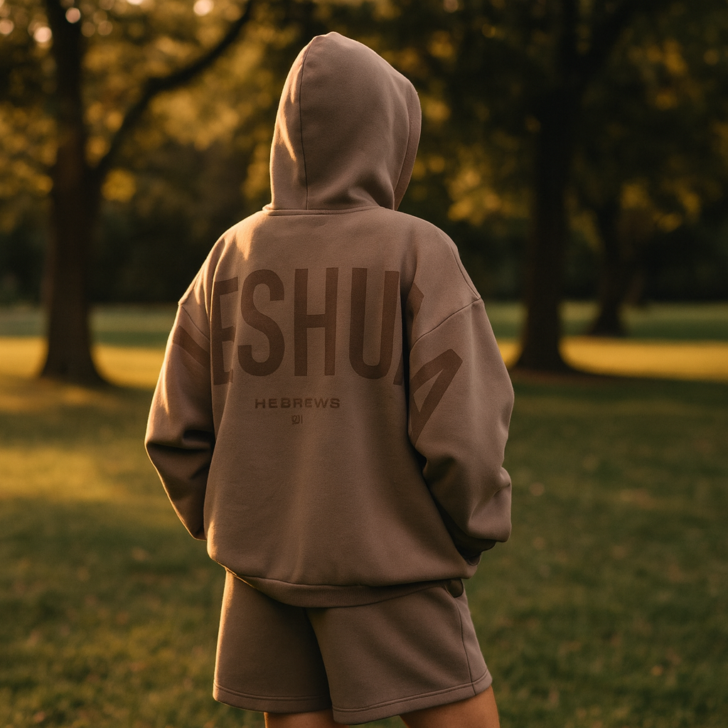 Yahweh Testimony Oversized Fleece Hoodie