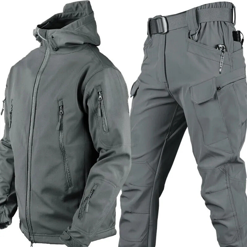 Fleece Lined Waterproof Windproof Outdoor Set