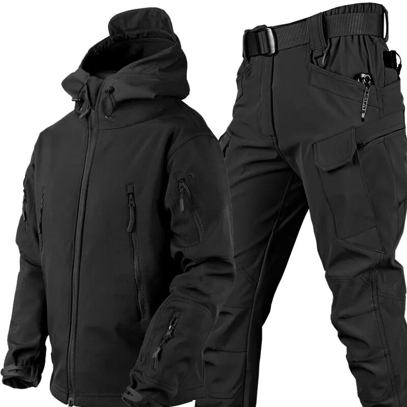Fleece Lined Waterproof Windproof Outdoor Set