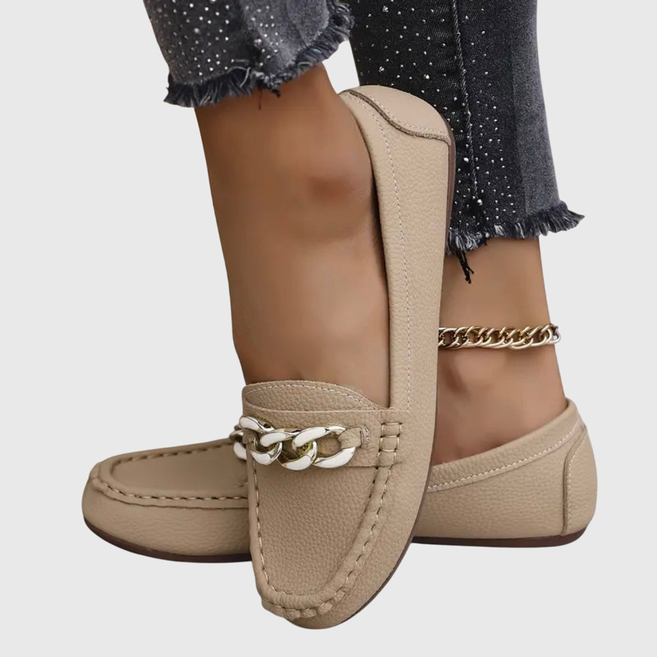 Melissa Orthopedic Leather Slip-On Loafer