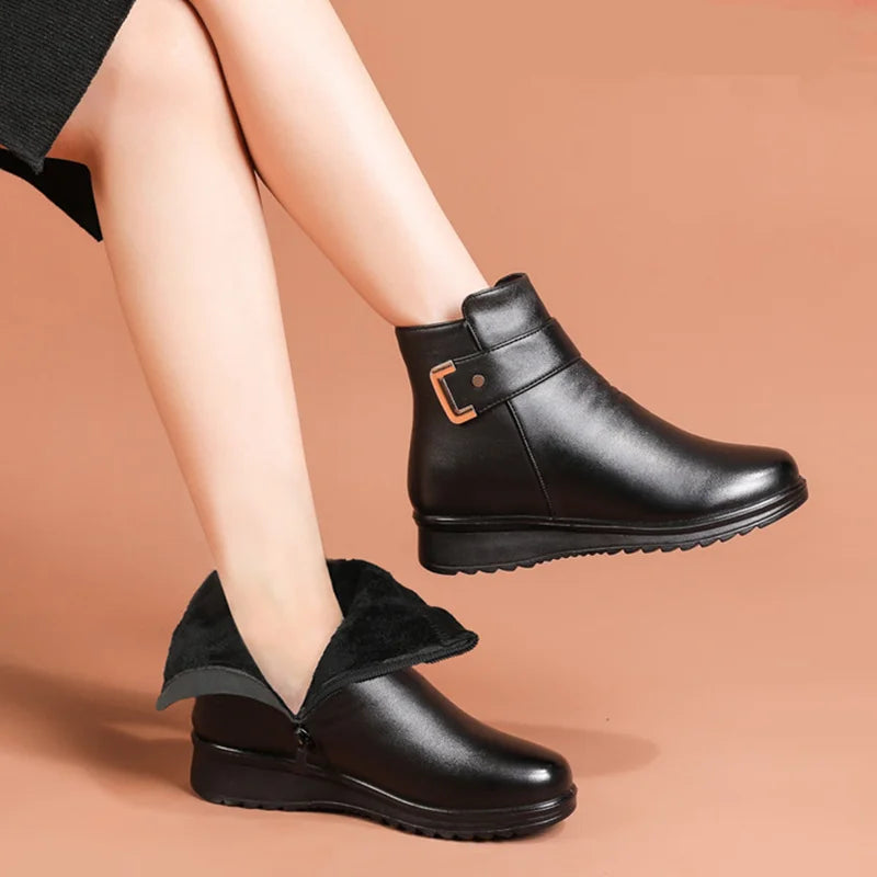 Women's Orthopedic Leather Boots