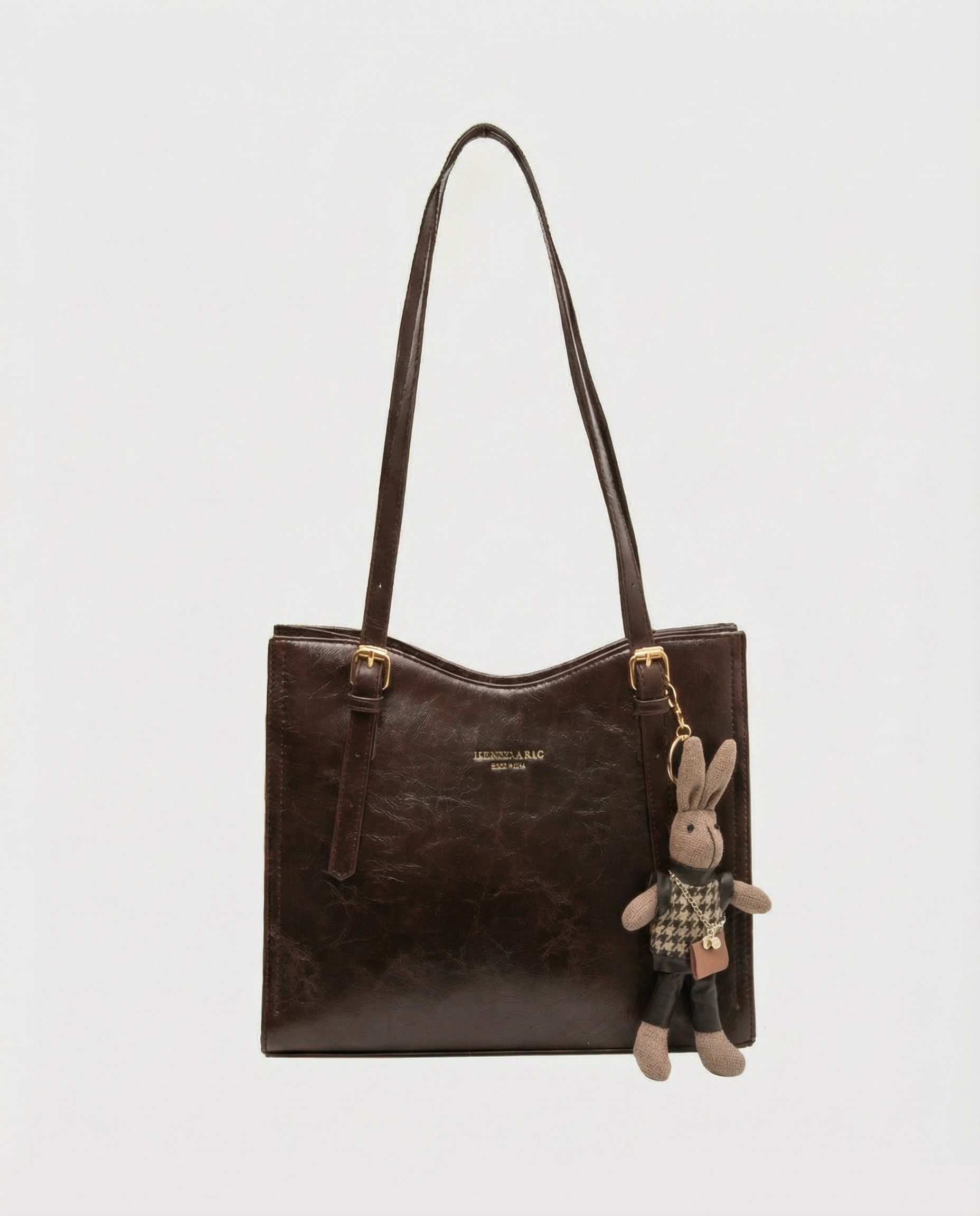 Compact Structured Shoulder Bag