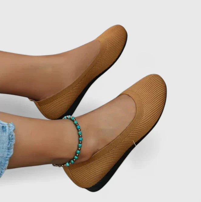 Ergonomic Slip-On Shoes with Natural Stride Support