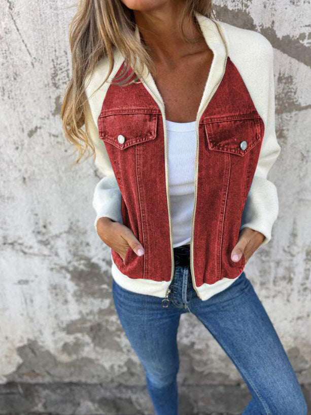 Casual Cotton Zip-Up Jacket