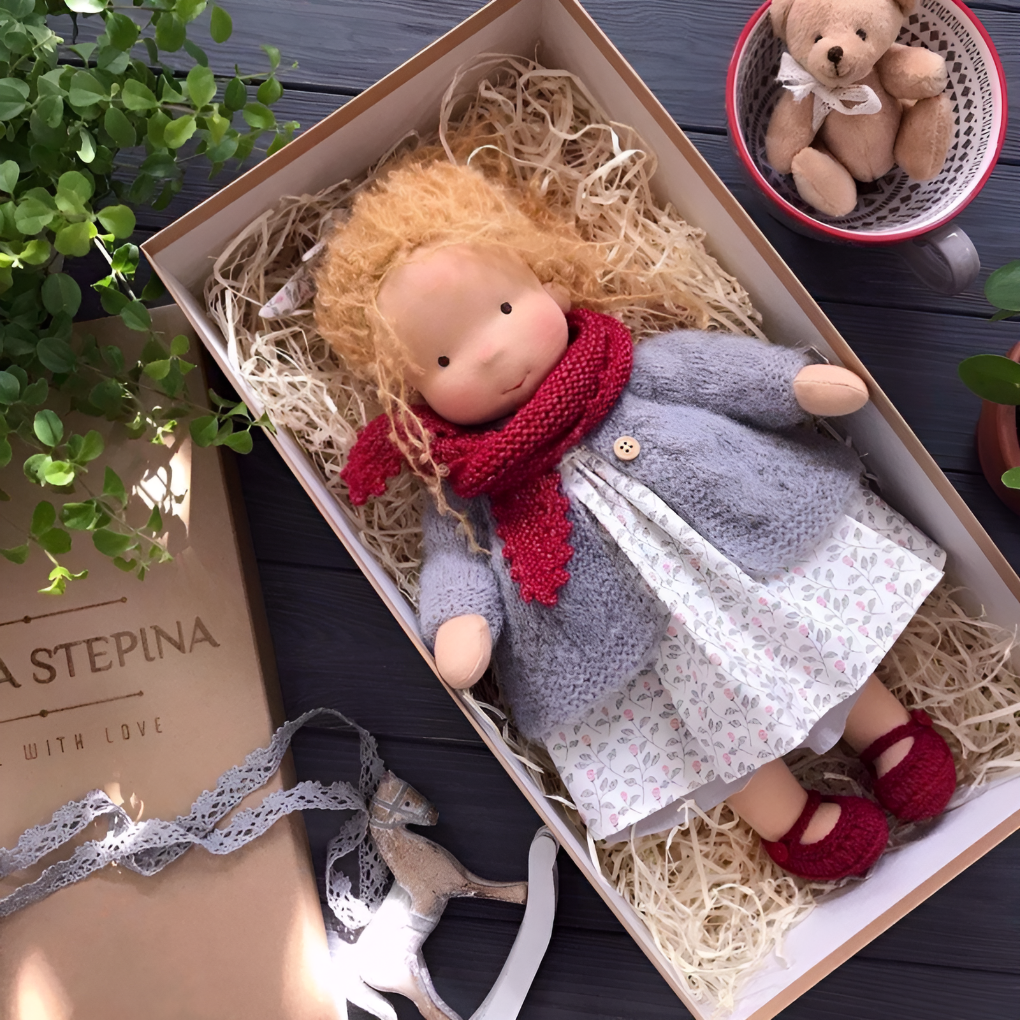 Handmade Cuddly Waldorf Doll