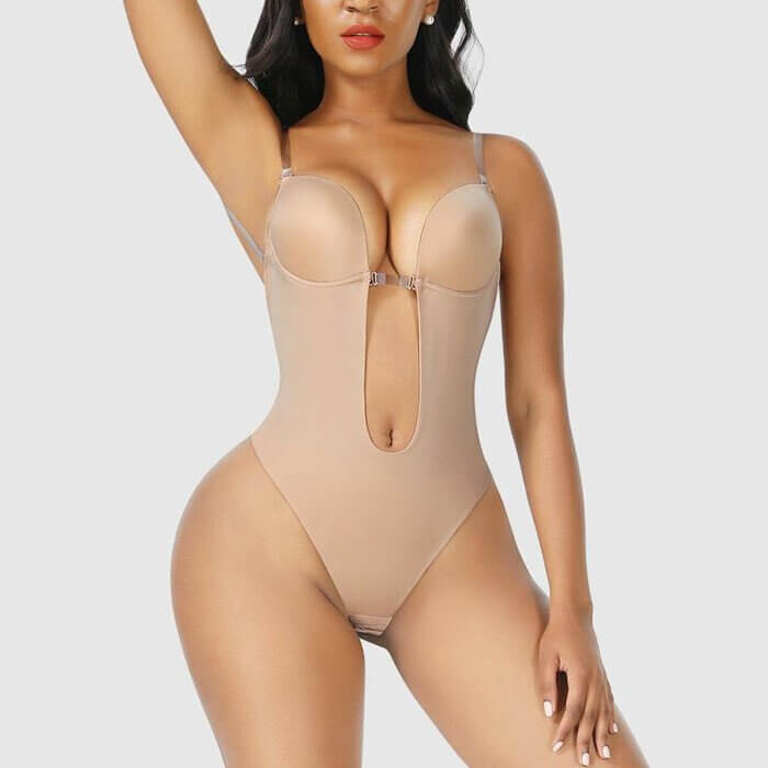 Women's Backless Body Shaper With Hook-and-Eye Closure