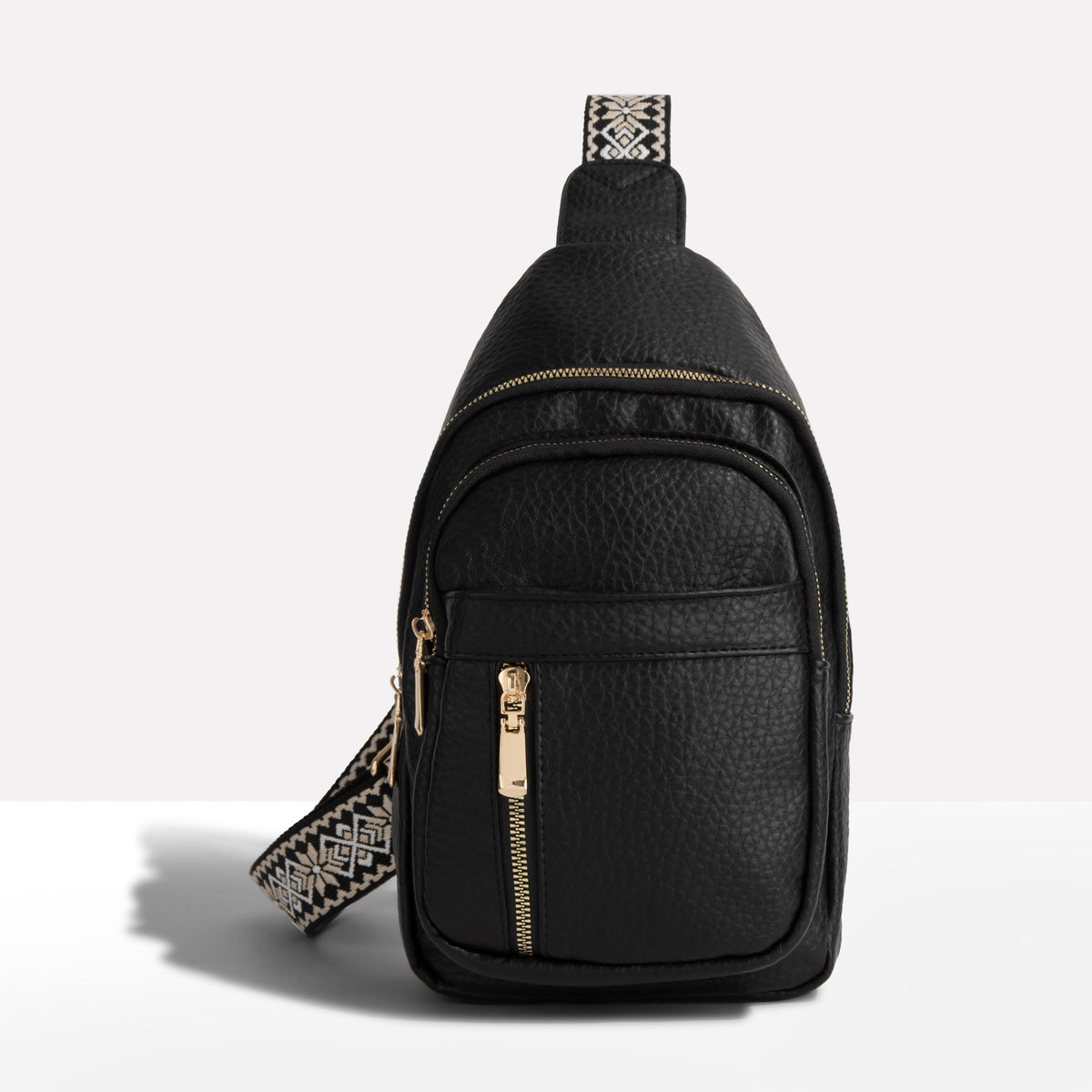 Slash-Resistant RFID Blocking Crossbody Bag