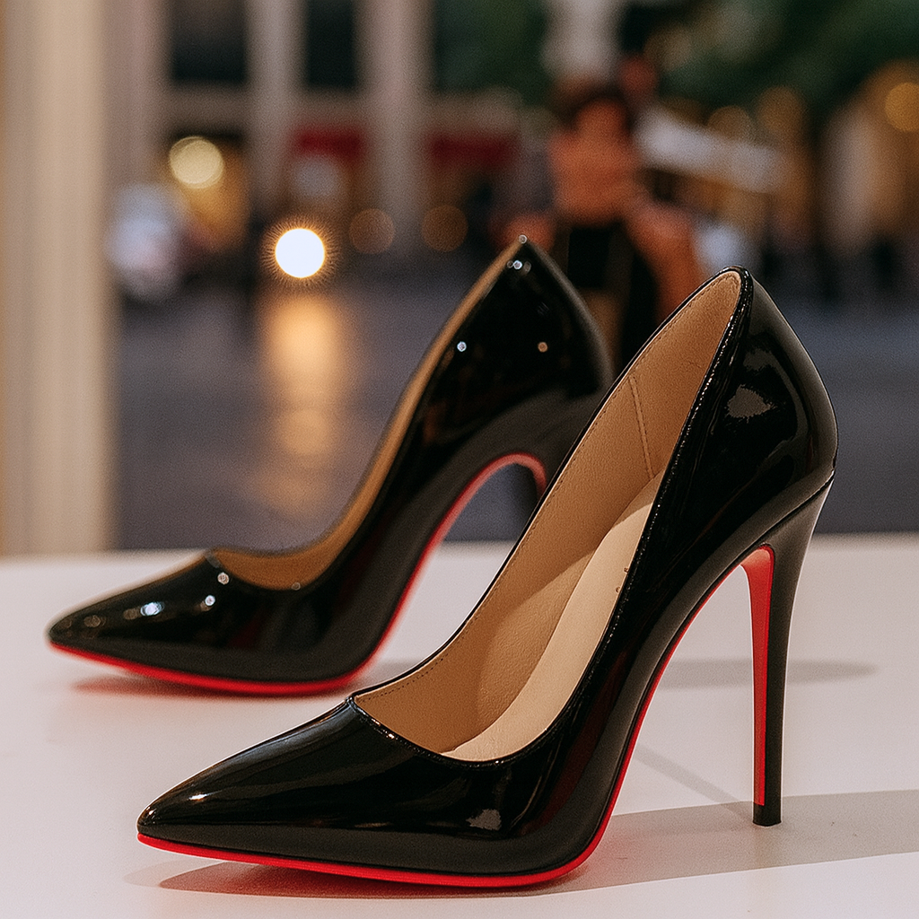 Aisly Elegant Pointed-Toe Heeled Slip-On