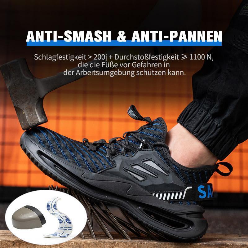 Steel Toe Safety Shoes With Puncture Resistant Sole
