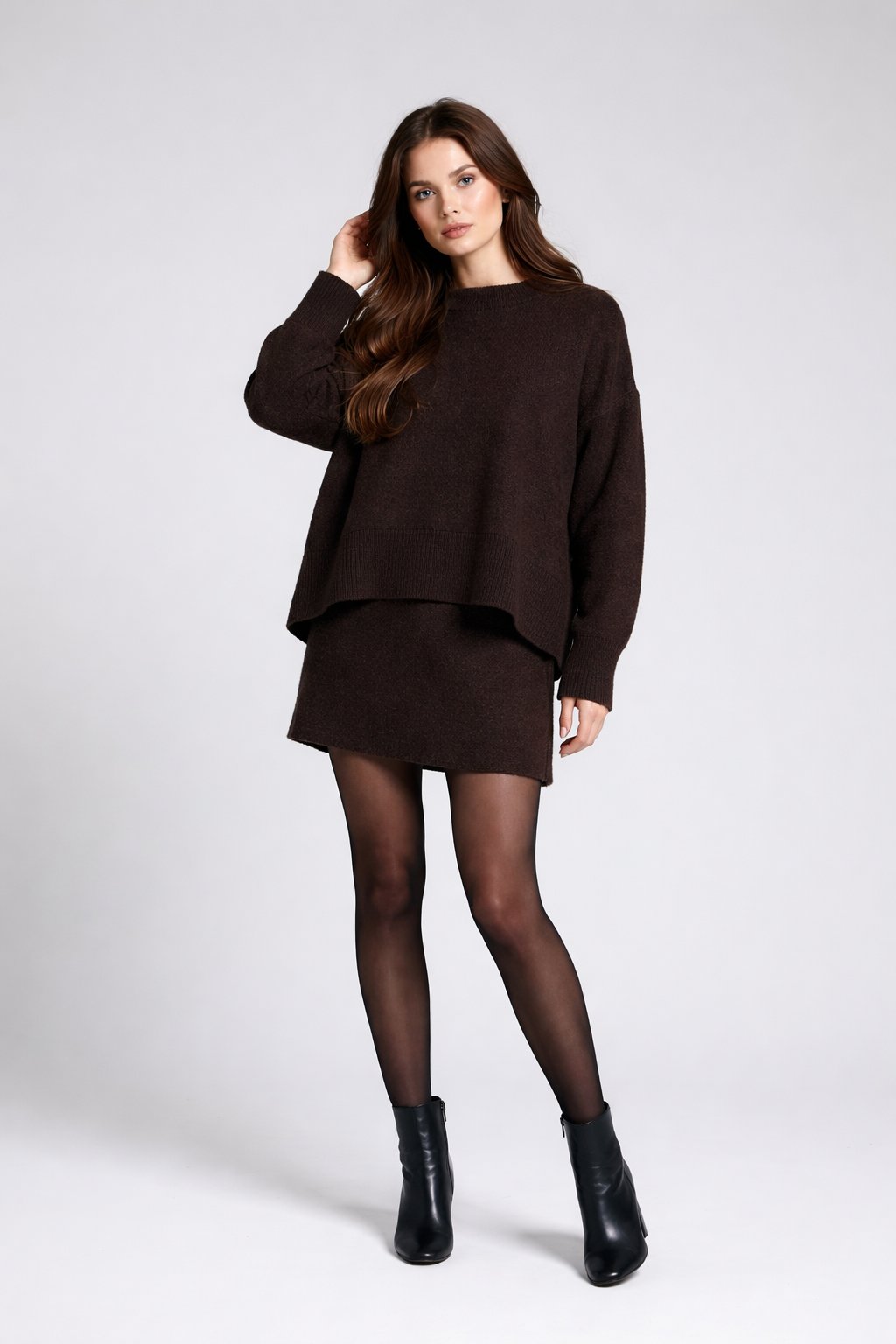 Women's Relaxed Fit Knit Loungewear Set
