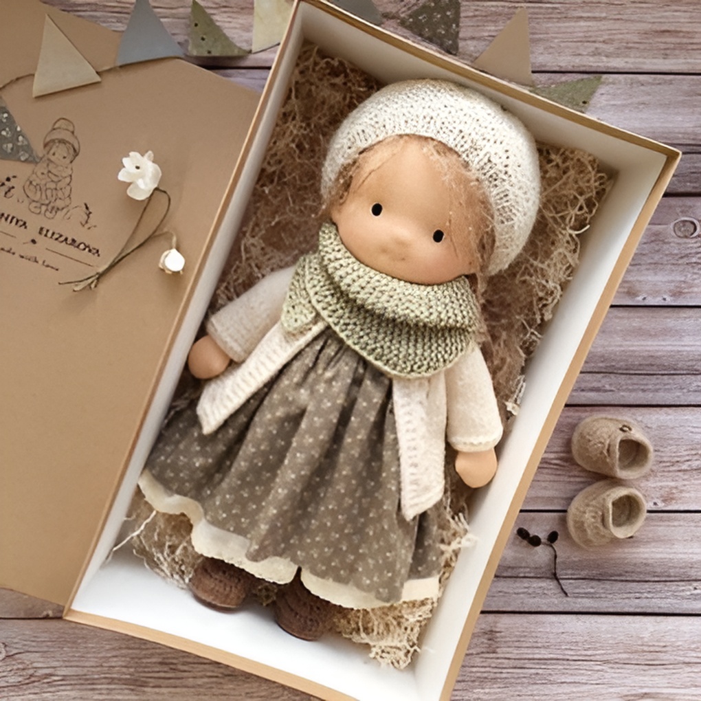 Handmade Cuddly Waldorf Doll