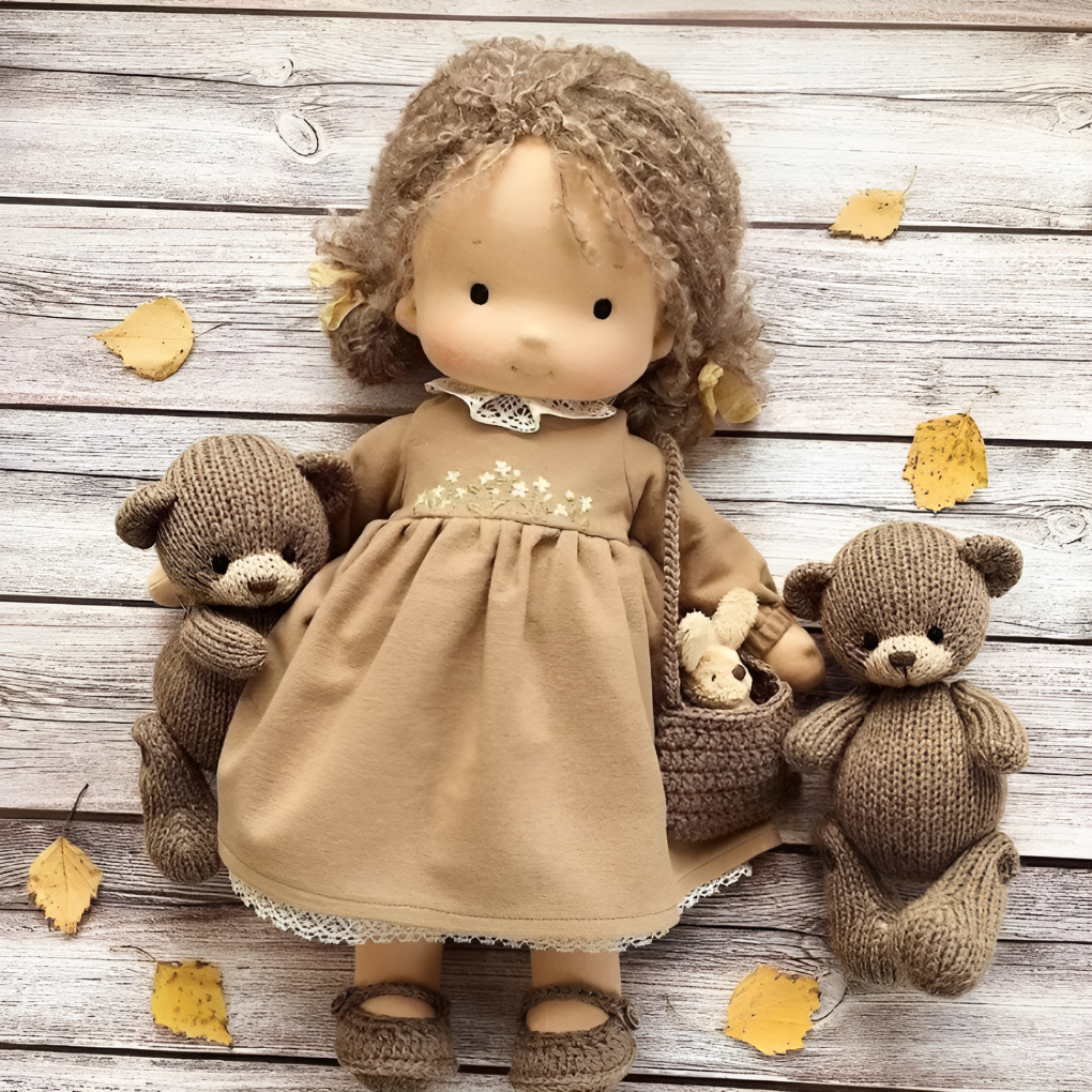 Handmade Cuddly Waldorf Doll