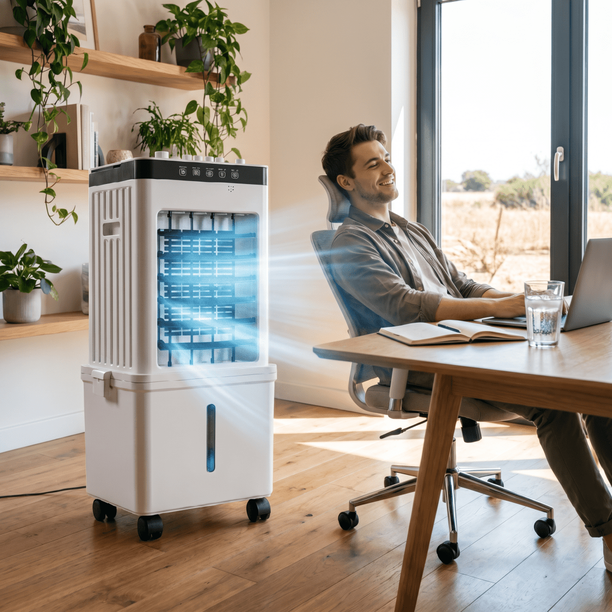 COOLNOVA Portable 3-in-1 Air Cooler and Fan