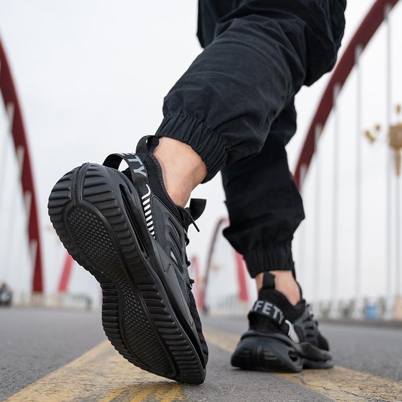 Steel Toe Safety Shoes With Puncture Resistant Sole