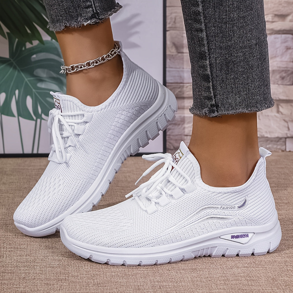 Orthopedic Wide Fit Cushioned Sneakers