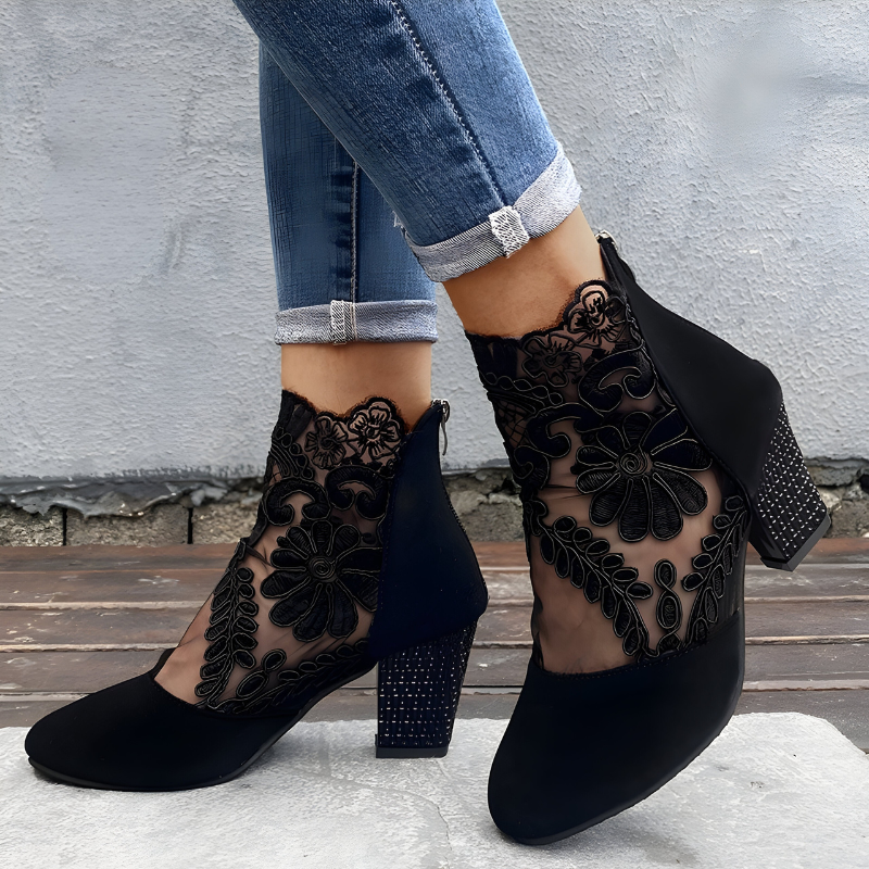 Margarith Women's Stiletto Heels with Leopard Print Option