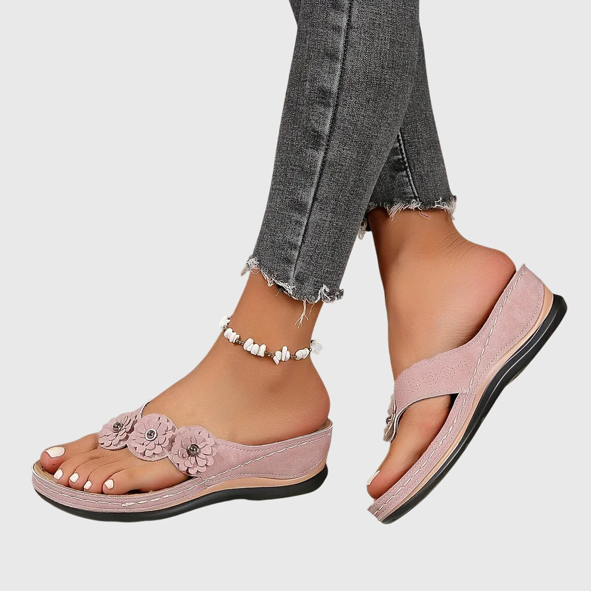 Ergonomic Orthopedic Flip Flops with Arch Support