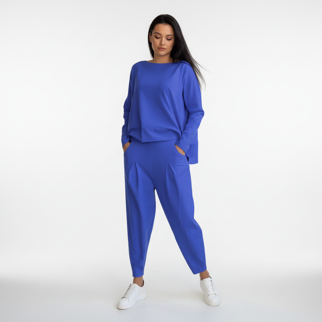 Loose Fit Two-Piece Leisure Set