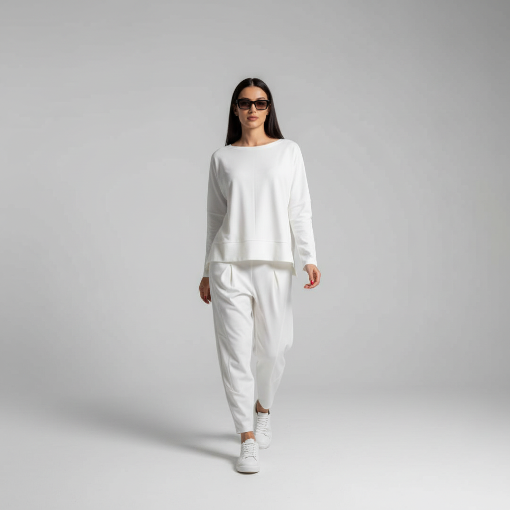 Loose Fit Two-Piece Leisure Set