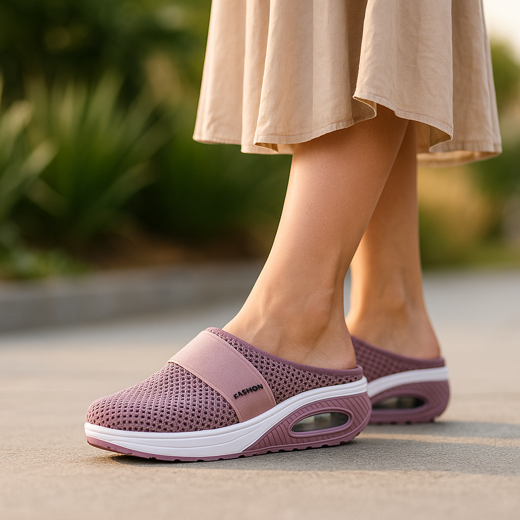 Women's Supportive Cushioned Walking Shoes