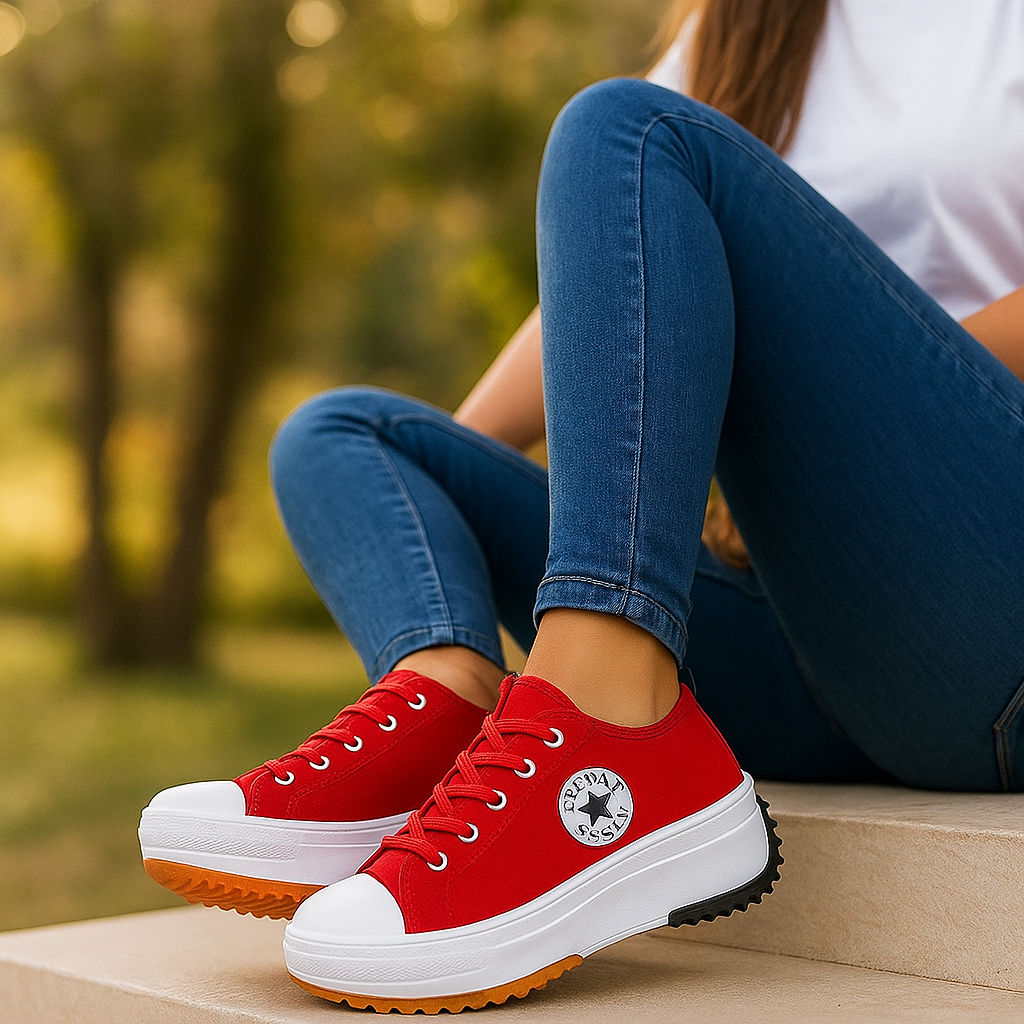 Women's Orthopedic Comfort Sneakers with Arch Support