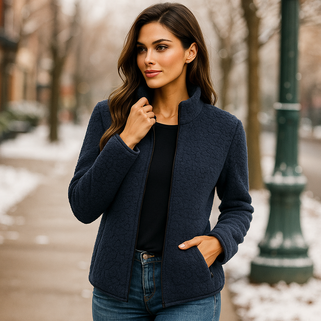 Ultra Soft Regular Fit Fleece Jacket