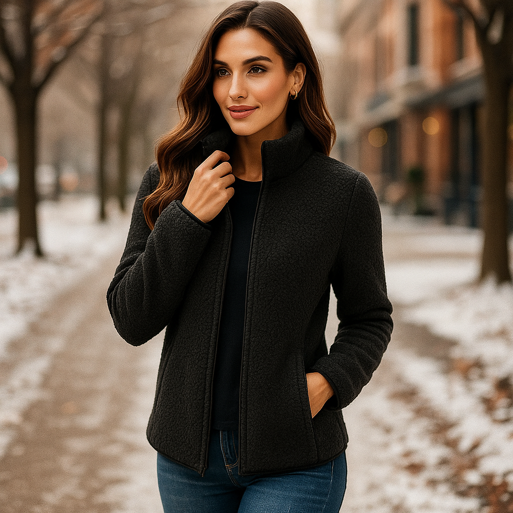 Ultra Soft Regular Fit Fleece Jacket