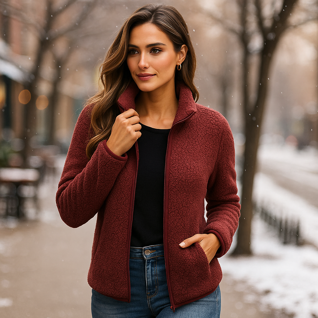 Ultra Soft Regular Fit Fleece Jacket