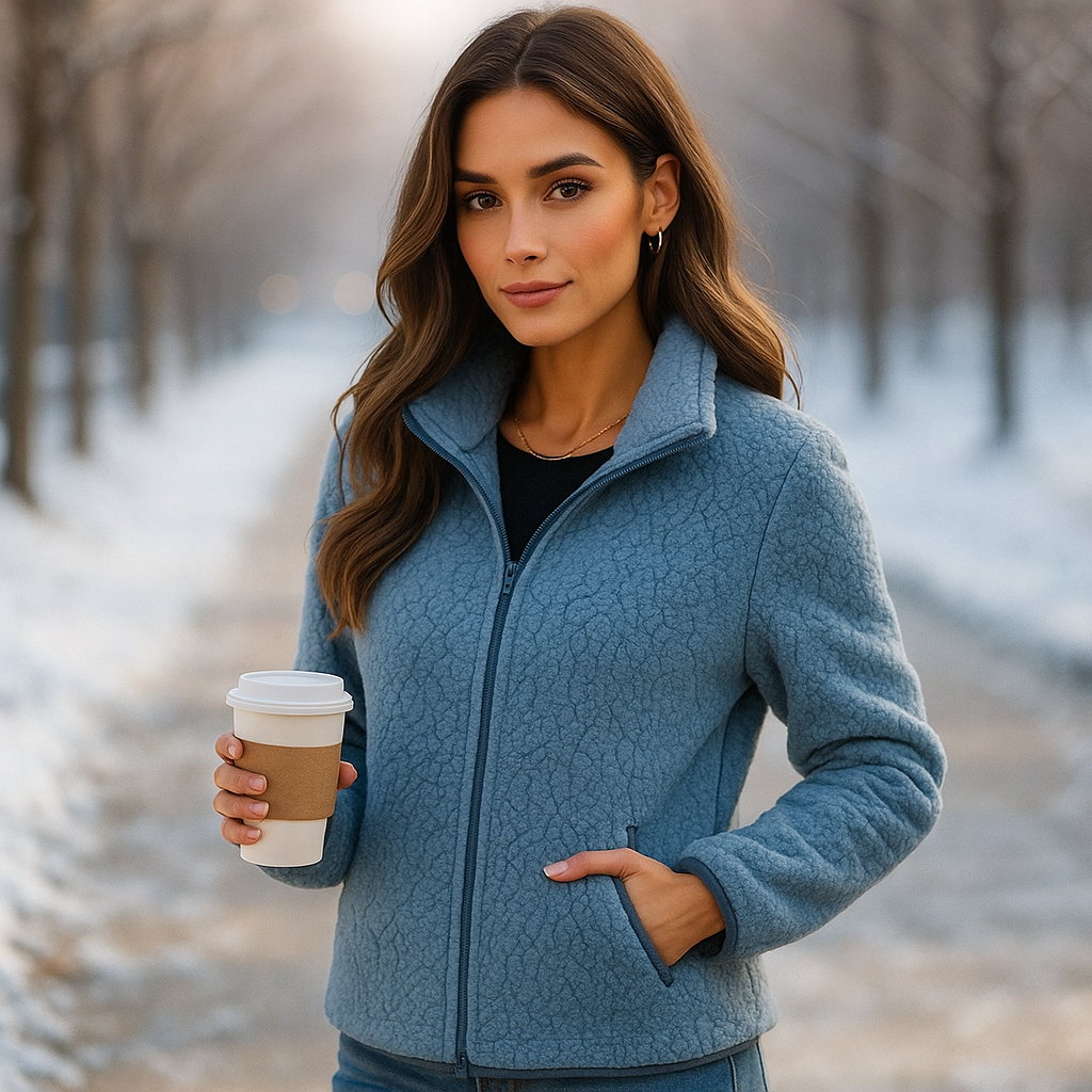 Ultra Soft Regular Fit Fleece Jacket