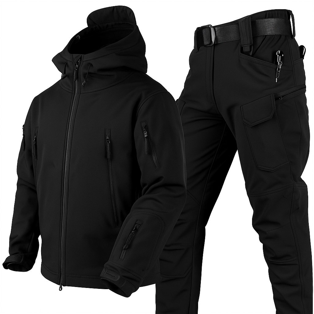 Fleece Lined Waterproof Windproof Outdoor Set