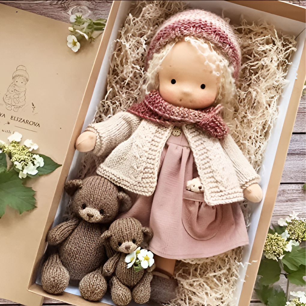 Handmade Cuddly Waldorf Doll