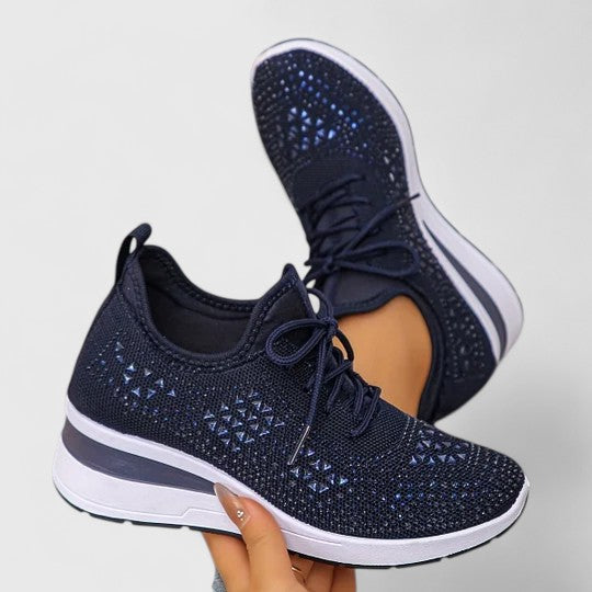 Wide Toe Box Orthopedic Sneakers With Arch Support