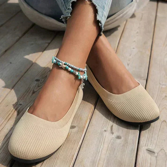 Orthopedic Mesh Upper Ballet Flat