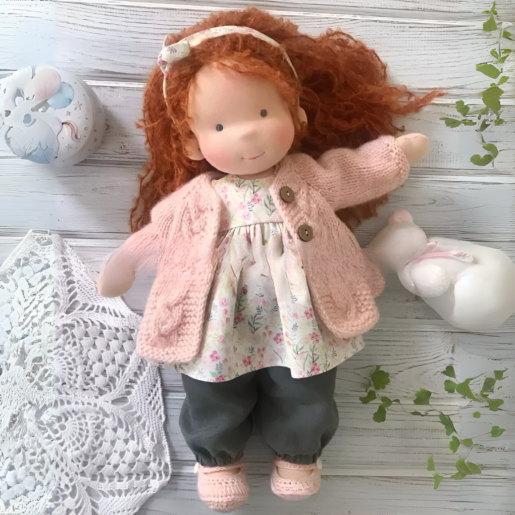 Handmade Cuddly Waldorf Doll