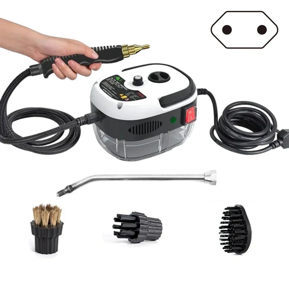 High-Pressure Steam Cleaner With 6 Settings