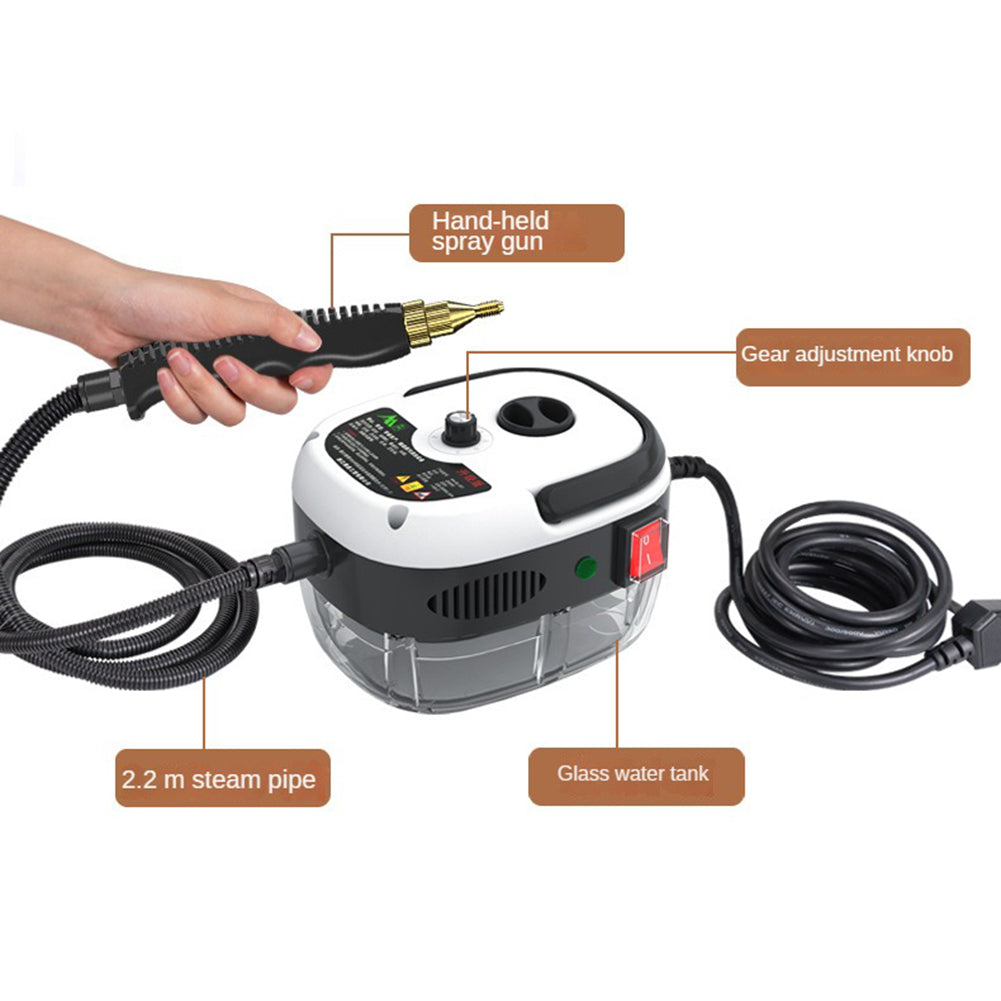 High-Pressure Steam Cleaner With 6 Settings
