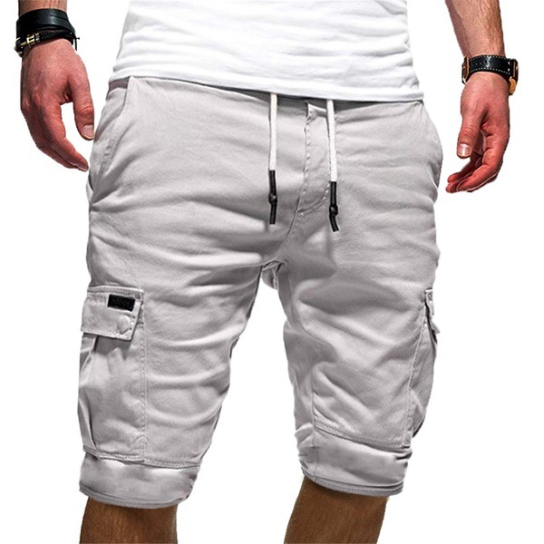Men's Cargo Shorts With Multiple Pockets
