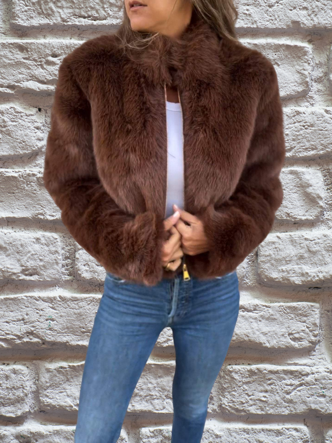 Lightweight High-Collar Autumn Coat
