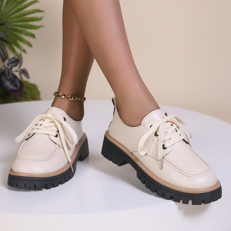 Genuine Leather Loafers with Classic Finish