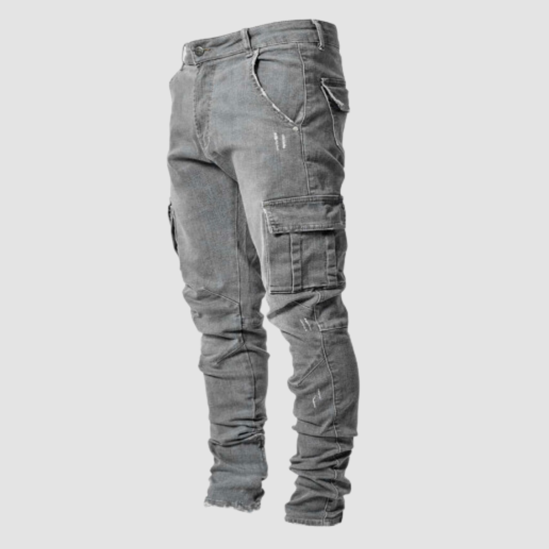 Men's Slim-Fit Ultra-Stretch Casual Jeans