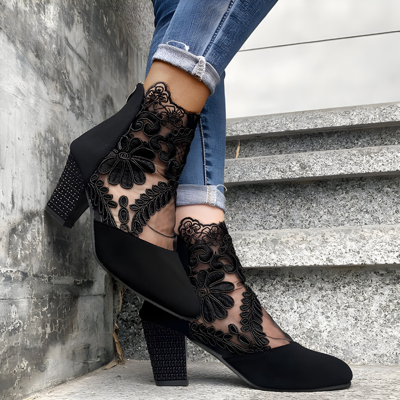 Margarith Women's Stiletto Heels with Leopard Print Option
