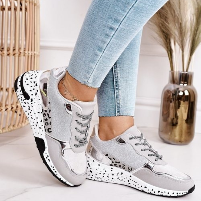 Water-Resistant Sneakers with Warm Lining